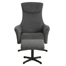2 Piece Aziz Recliner Armchair & Footstool Set